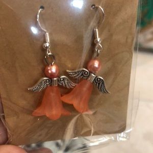 Angel earrings
